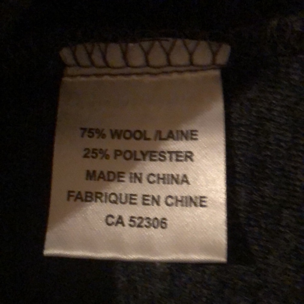 Grey Wool-Blend Ruffled Jacket - Picture 4 of 5